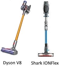 Shark Dyson Comparison
